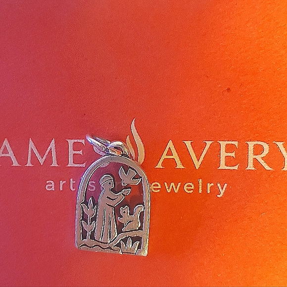 James Avery Retired St Francis Loves The Animals Charm